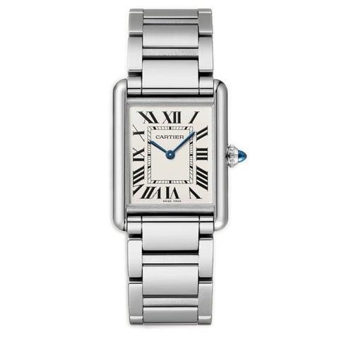 Cartier Tank WSTA0052 25mm Stainless steel Silver