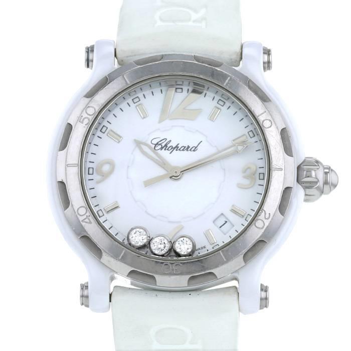 Chopard Happy Sport 28/8507 38mm Ceramic and Stainless steel White