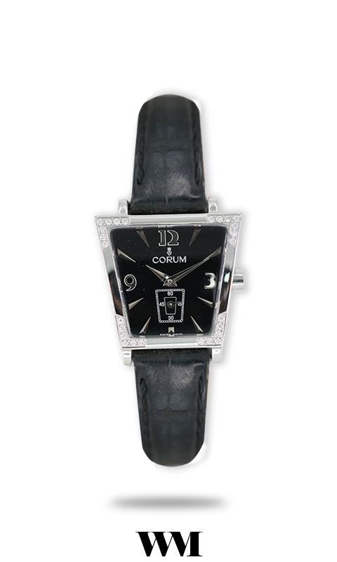 Corum Trapèze 105.404.20 Stainless steel Black