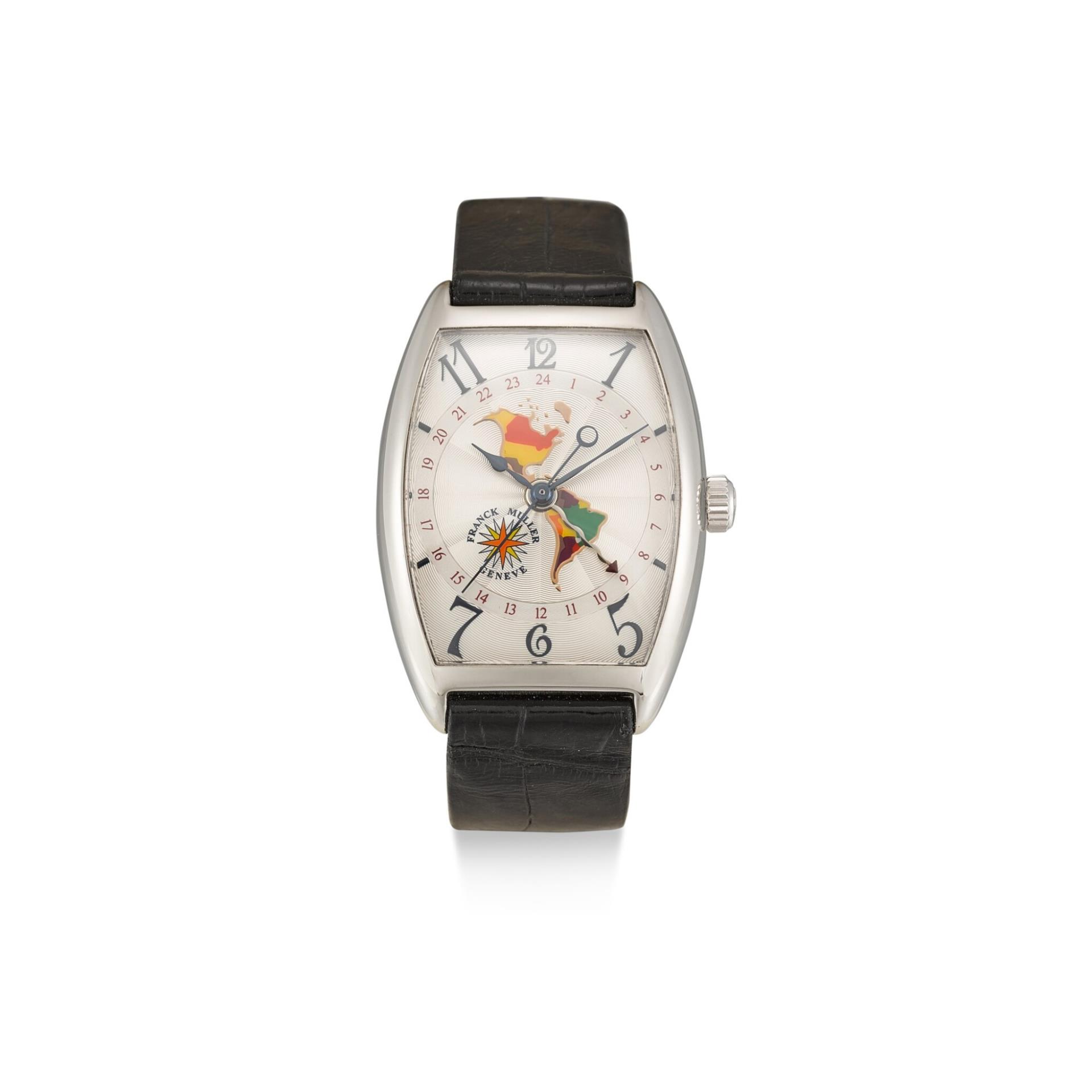 Franck Muller Cintree Curvex 2852 31mm White gold Silver