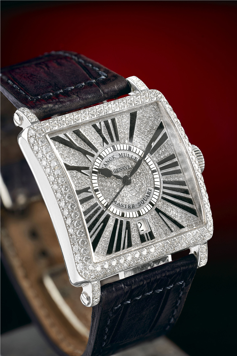 Franck Muller Master Square 6000 H SC DT 37mm Stainless steel Diamond 1