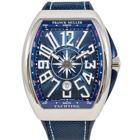 Franck Muller Vanguard V 45 SC DT AC YACHT (BL) 44mm Stainless steel Blue