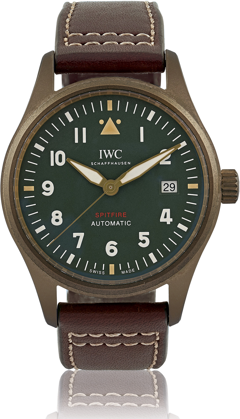 IWC Pilot IW326802 39mm Bronze Green