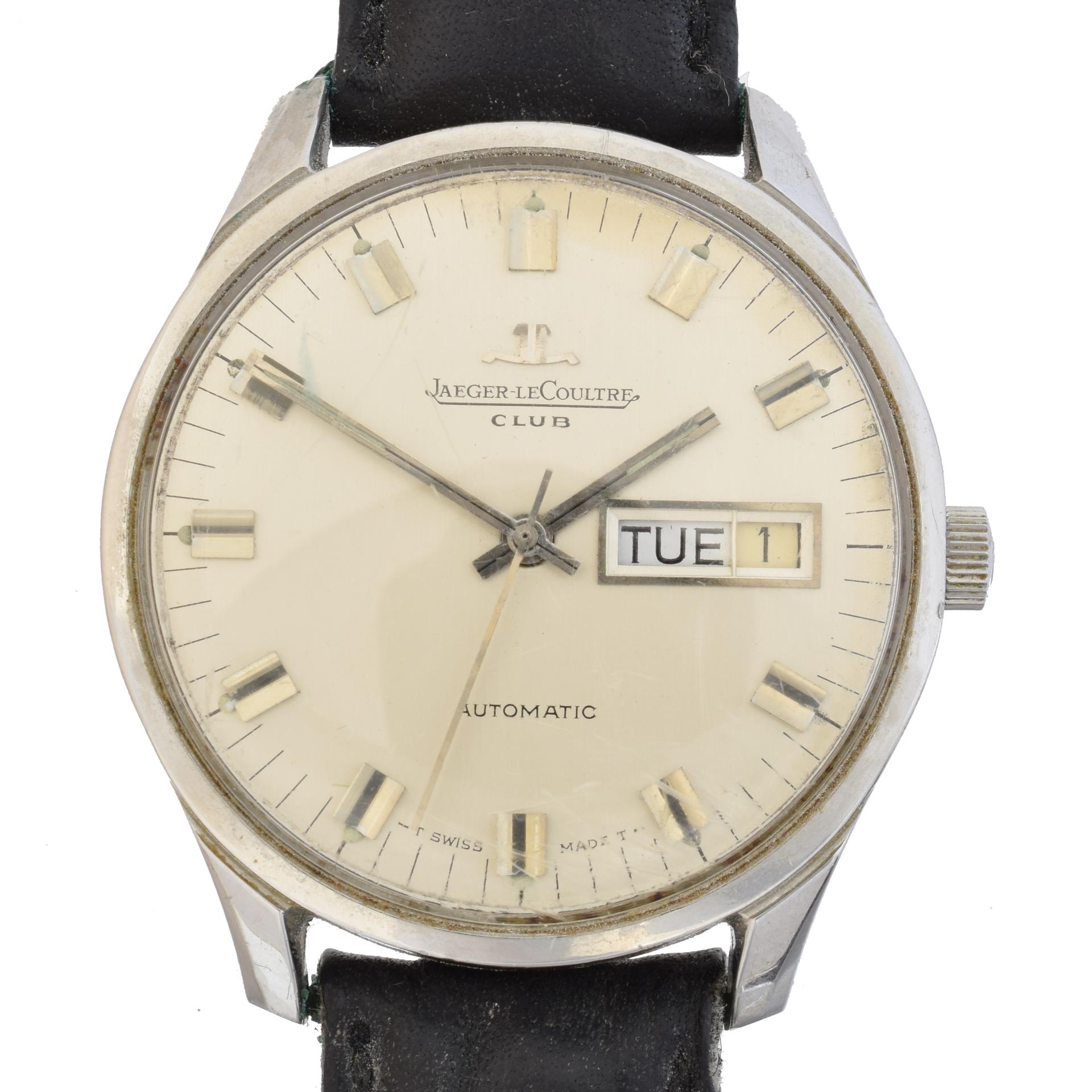 Jaeger-LeCoultre Club 35mm Stainless steel Cream