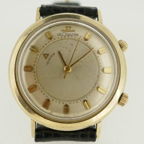 Jaeger-LeCoultre Memovox 3041 33mm Yellow gold Silver