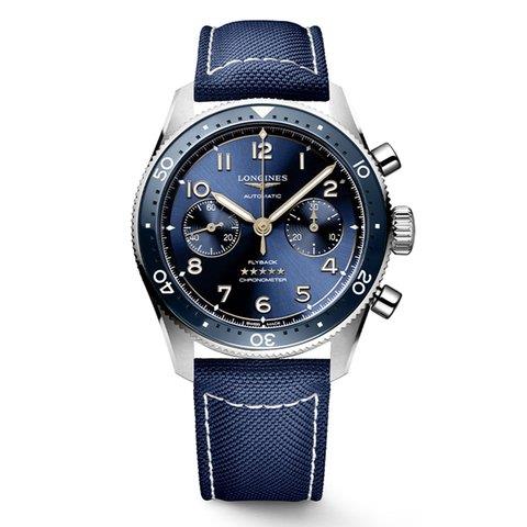 Longines Spirit L38214932 42mm Stainless steel Blue