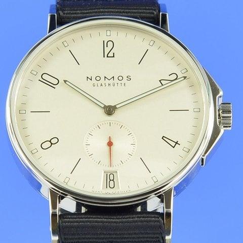 NOMOS Ahoi Datum 551 40mm Stainless steel Silver