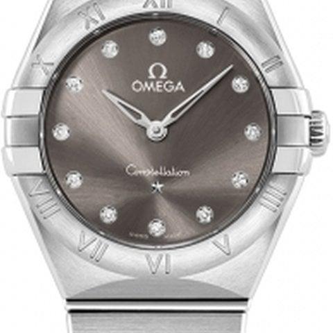 Omega Constellation 131.10.28.60.56.001 28mm Stainless steel Gray