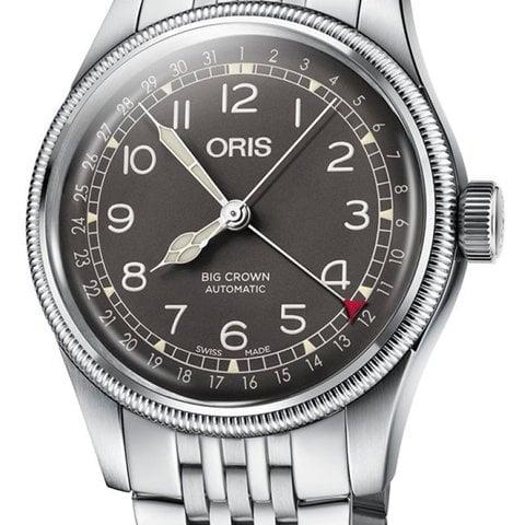 Oris Big Crown 01 754 7741 4064-07 8 20 22 40mm Stainless steel Black