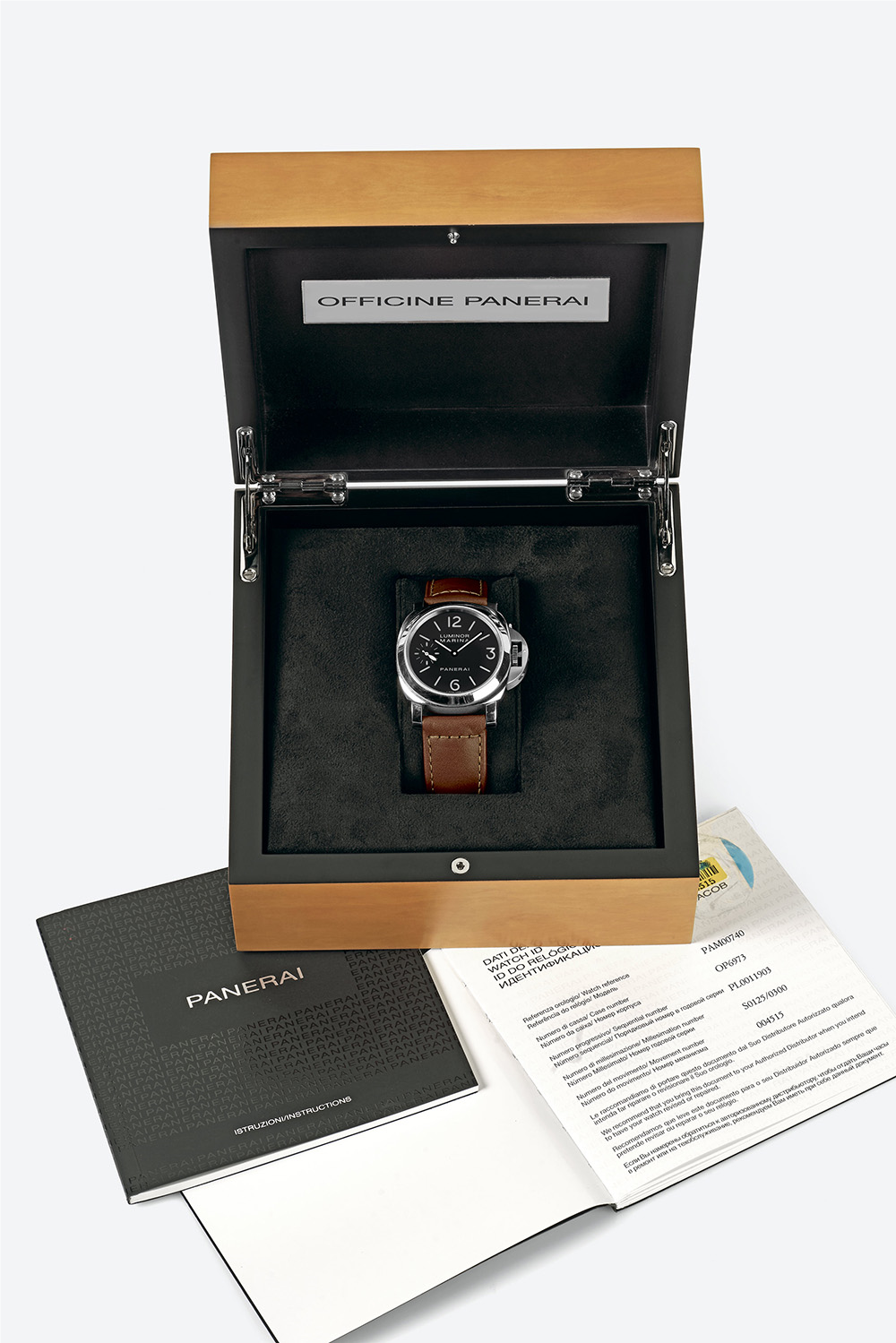 Panerai Luminor PAM 00111 Stainless steel Black 2