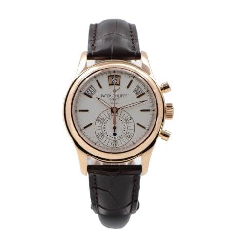 Patek Philippe Annual Calendar Chronograph 5960R-011 40mm Rose gold Silver