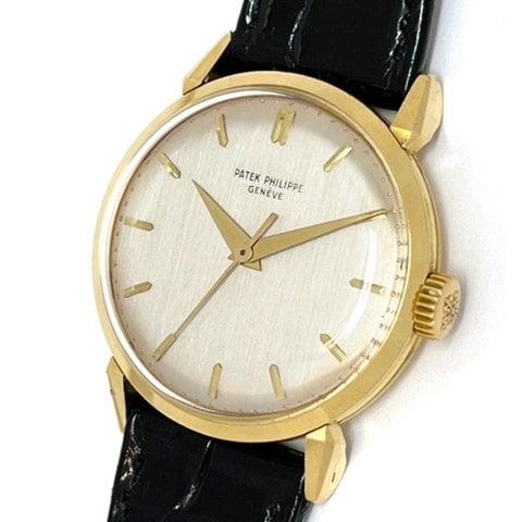 Patek Philippe Calatrava 1578 35mm Yellow gold Silver