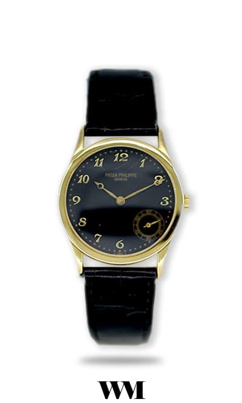 Patek Philippe Calatrava 5026 35mm Yellow gold Black