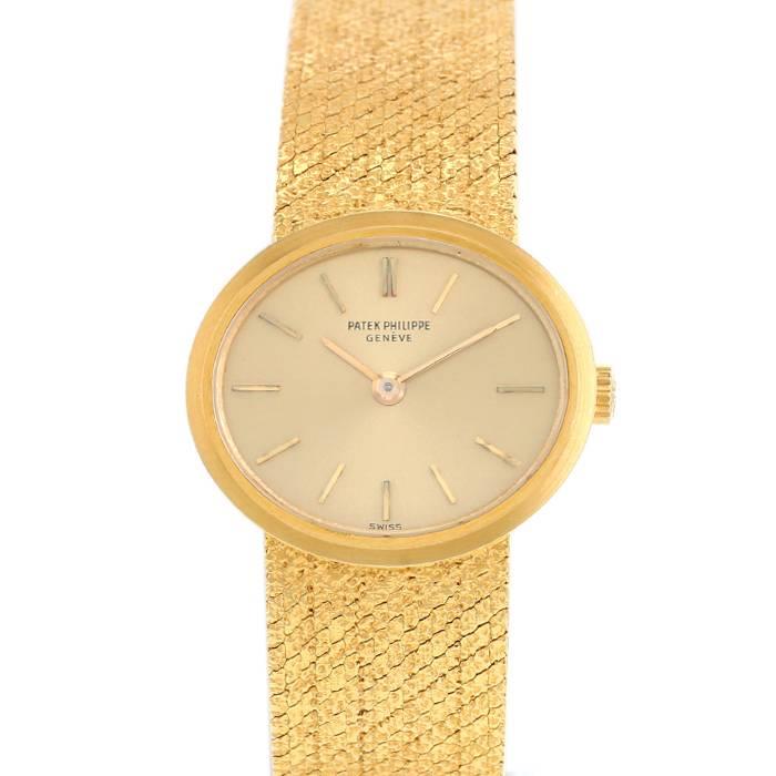 Patek Philippe Ellipse 3349 1 23mm Yellow gold Champagne