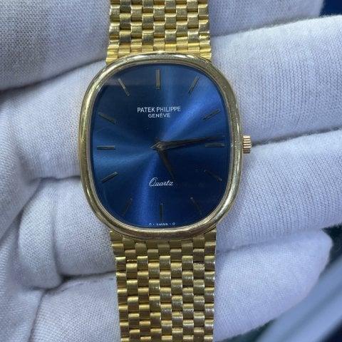 Patek Philippe Golden Ellipse 3838/1 31mm Yellow gold Blue