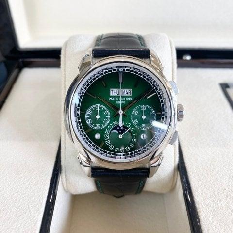 Patek Philippe Perpetual Calendar Chronograph 5270P-014 41mm Platinum Green