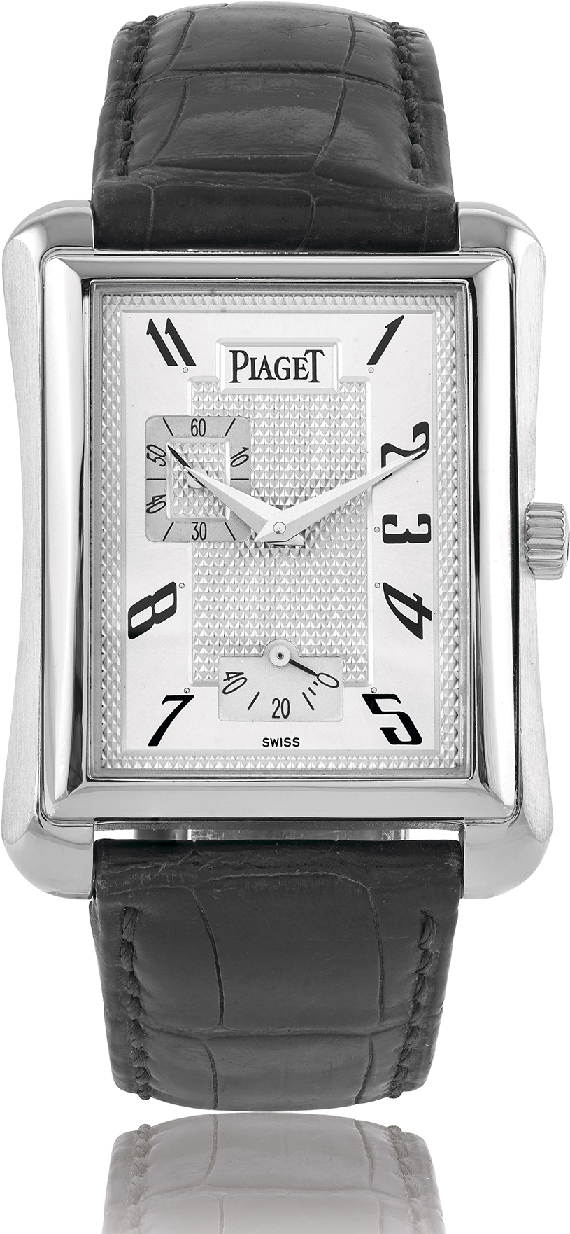 Piaget Emperador 18900 33mm White gold Silver