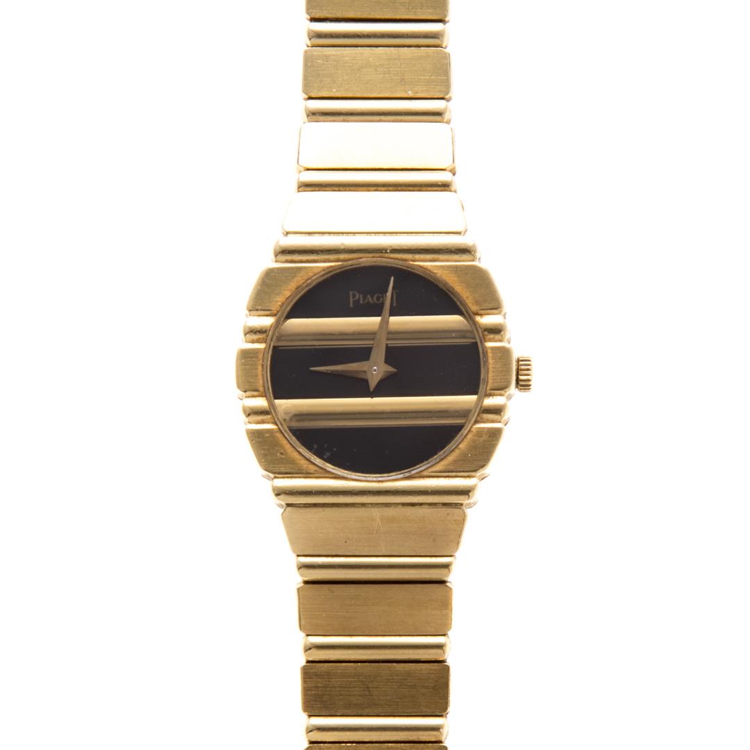 Piaget Polo 861C701 23mm Yellow gold Black 1