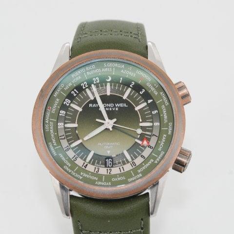 Raymond Weil Freelancer 2765-SBC-52001 40.5mm Stainless steel Green