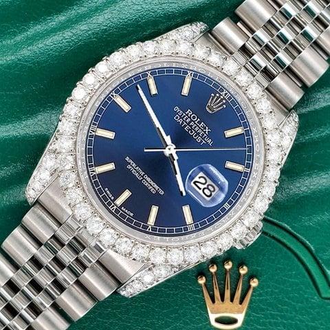 Rolex Datejust 36 116200 36mm Stainless steel Blue