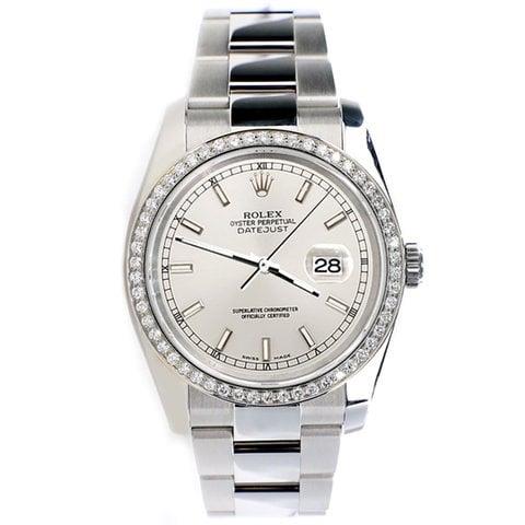 Rolex Datejust 36 116200 36mm Stainless steel Silver