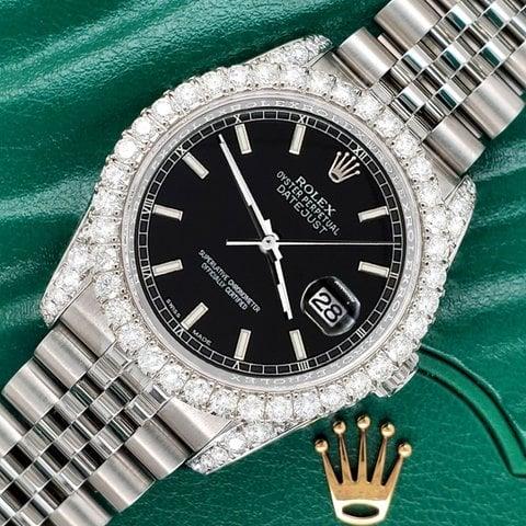 Rolex Datejust 36 116200 36mm Stainless steel Black