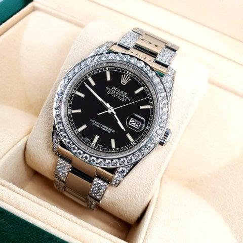 Rolex Datejust 36 116200 36mm Stainless steel Black