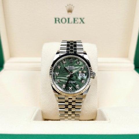 Rolex Datejust 36 126234 36mm Stainless steel Green