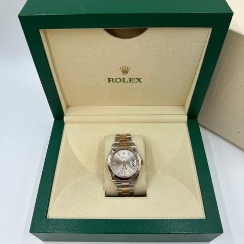 Rolex Datejust 41 126301 41mm Yellow gold and Stainless steel Rose