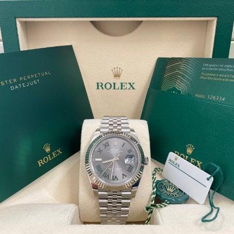 Rolex Datejust 41 126334 41mm Stainless steel Gray