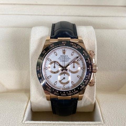 Rolex Daytona 116515ln 40mm Rose gold White