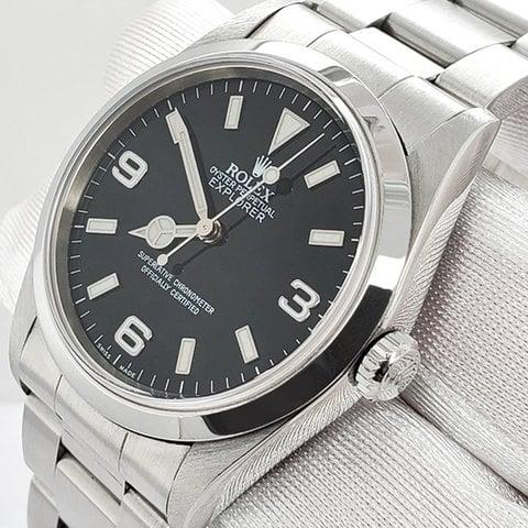 Rolex Explorer 14270 36mm Stainless steel Black