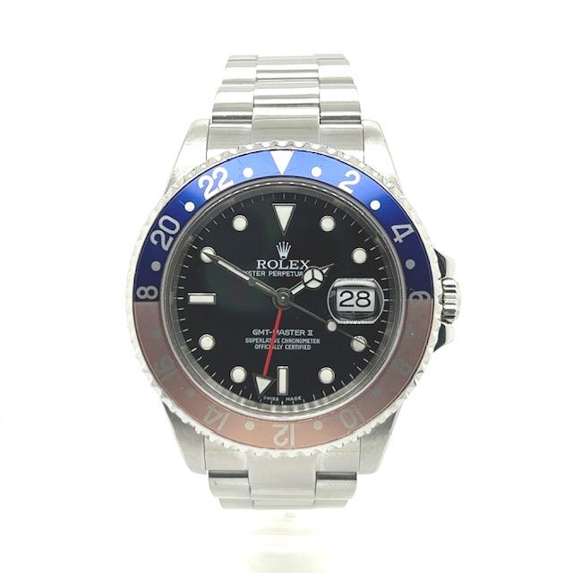 Rolex GMT-Master II 16710 40mm Stainless steel Black