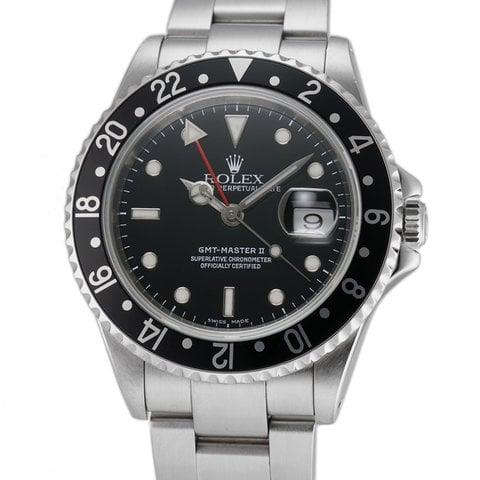 Rolex GMT-Master II 16710 40mm Stainless steel Black