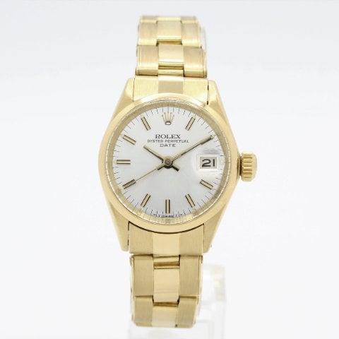 Rolex Oyster Perpetual Lady Date 6516 26mm Yellow gold Gold(solid)