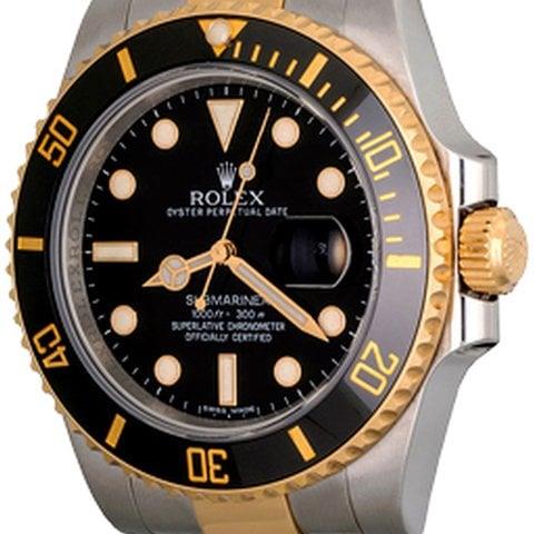 Rolex Submariner 116613 40mm Stainless steel Black