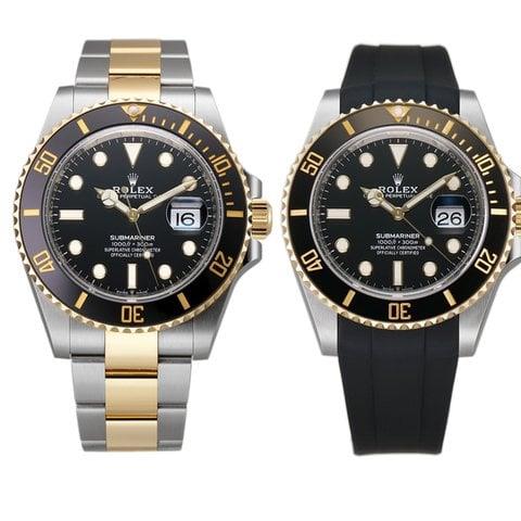 Rolex Submariner 126613LN 41mm Yellow gold and Stainless steel Black