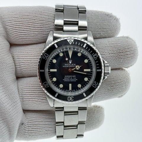 Rolex Submariner 5512 40mm Steel Black