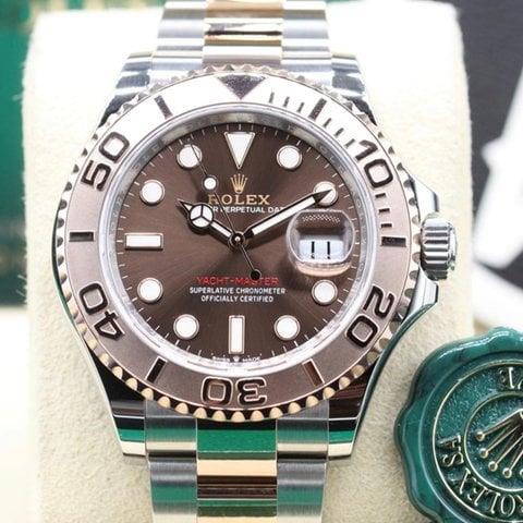 Rolex Yacht-Master 40 126621 40mm Yellow gold and Stainless steel Brown