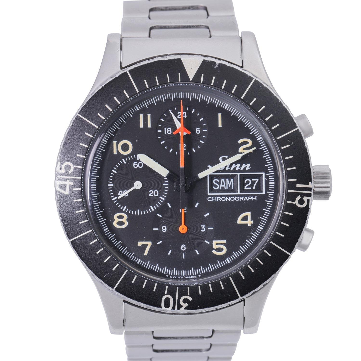 Sinn 156 156 51mm Stainless steel Black