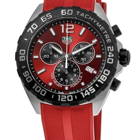 TAG Heuer Formula 1 CAZ101AN.FT8055 43mm Stainless steel Red