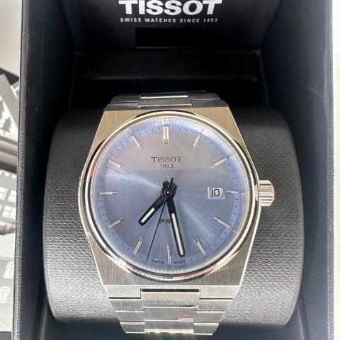 Tissot PRX T137.210.11.351.00 35mm Stainless steel Light blue