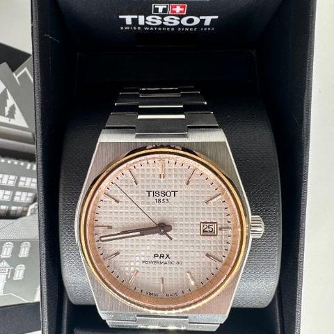 Tissot PRX T1374072103100 40mm Stainless steel Silver