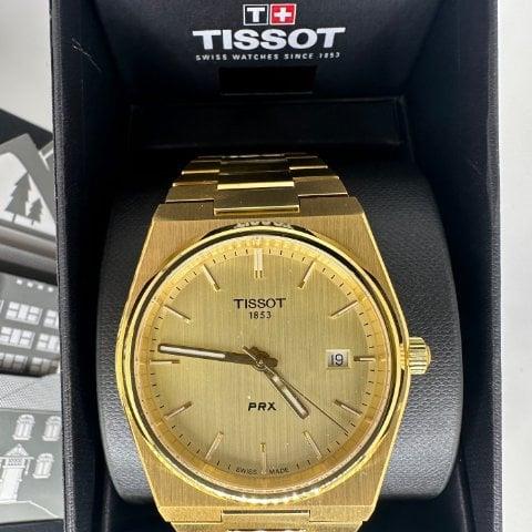 Tissot PRX T137.410.33.021.00 40mm Stainless steel Champagne