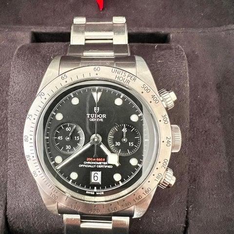 Tudor Black Bay Chronograph 79350 41mm Steel Black