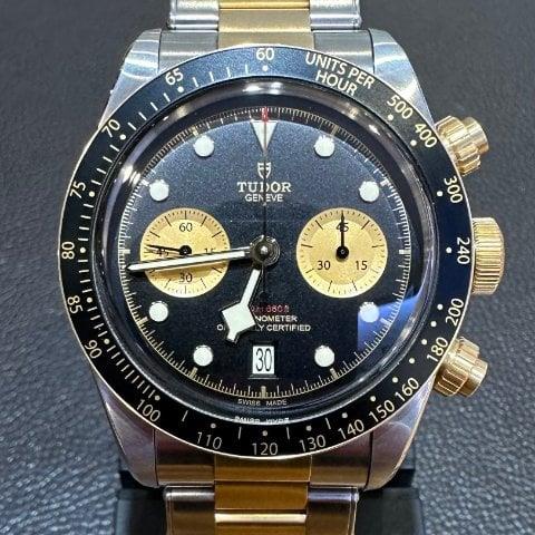 Tudor Black Bay Chrono S&G M79363N-0001 41mm Yellow gold and Stainless steel Black