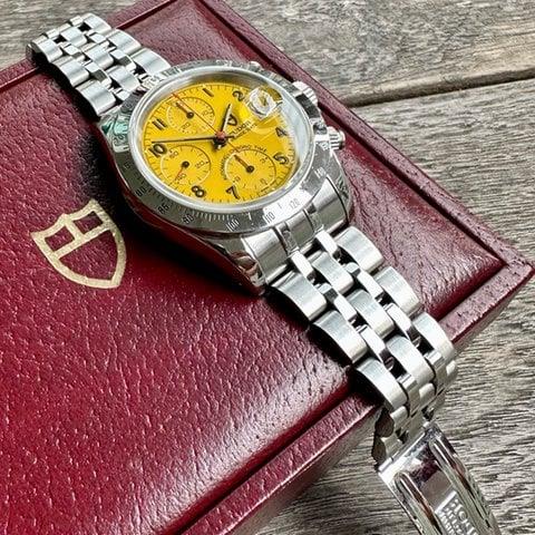 Tudor Prince Date 79280P 40mm Steel Yellow