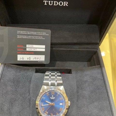 Tudor Royal M28500-0005 38mm Steel Blue