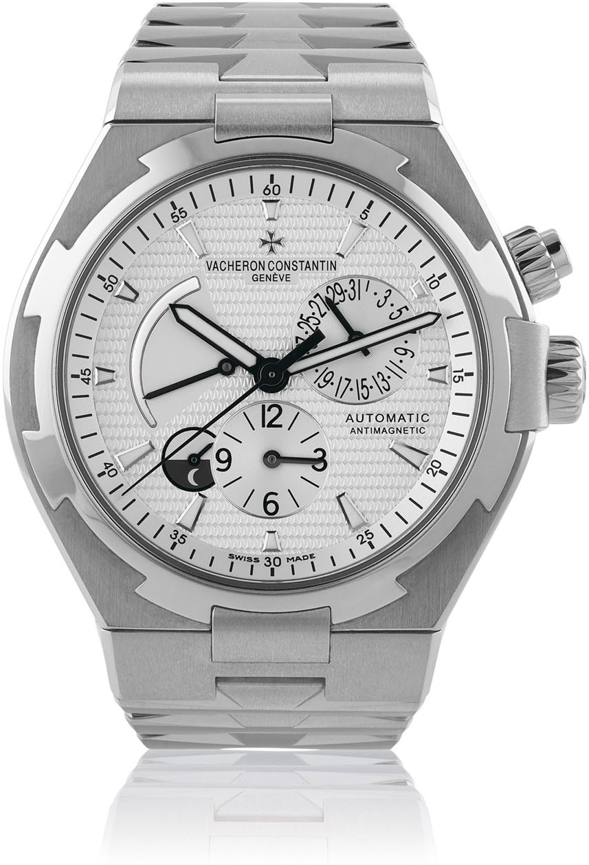 Vacheron Constantin Overseas Dual Time 47450 42mm Stainless steel Silver