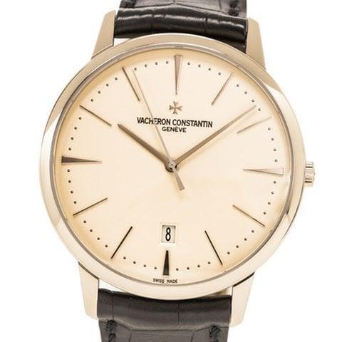 Vacheron Constantin Patrimony 85180/000G-9230 40mm White gold Silver